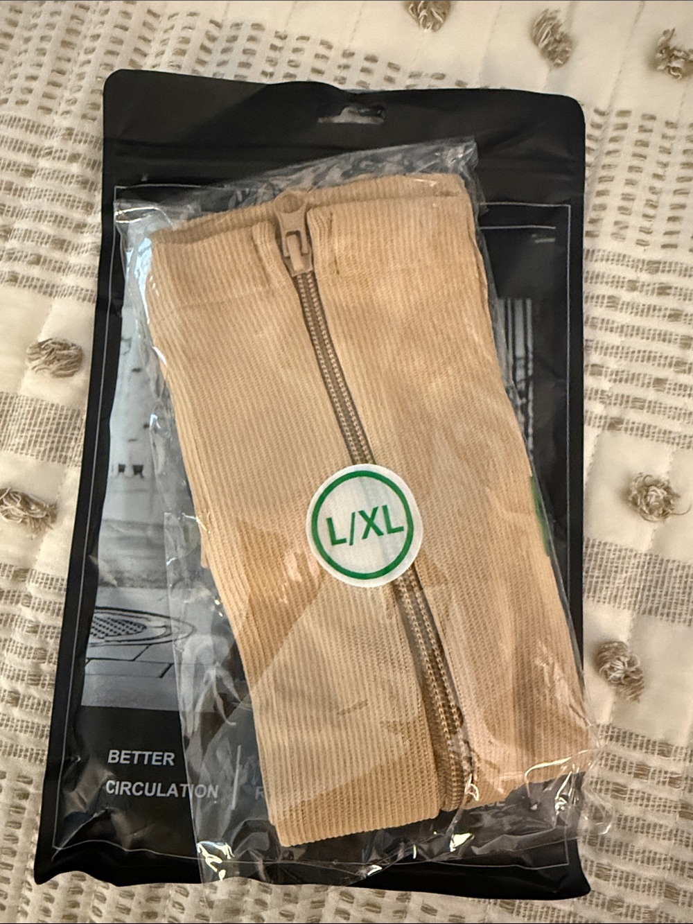 Performance Compression Socks - Beige - L/XL - Picture 3 of 3